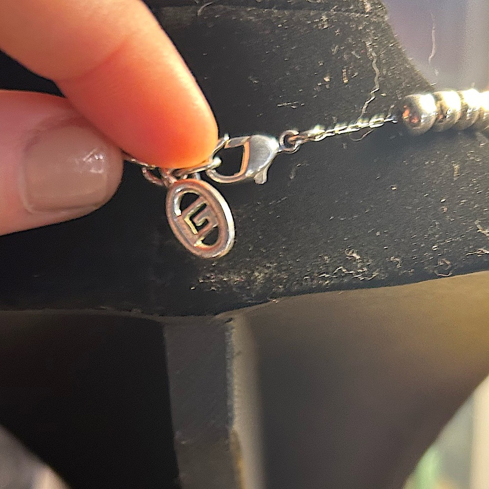 Givenchy Silver Ball Necklace - image 4